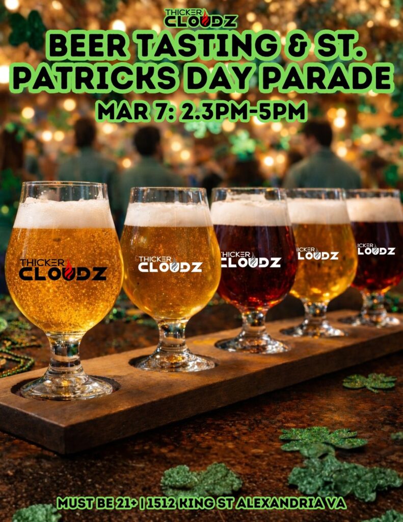 beer tasting at ThickerCloudz